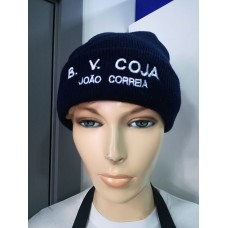 GORRO COM CORPORAÇÃO E NOME BORDADO Á FRENTE