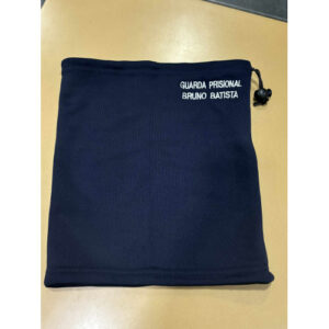 GOLA BORDADA COM GUARDA PRISIONAL E NOME
