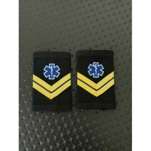 PAR DE PASSADORES ESTAMPADO COM EMBLEMA DA INEM