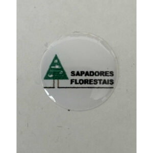 AUTOCOLANTE DE SAPADOR FLORESTAL- EM FORMA DE PIN