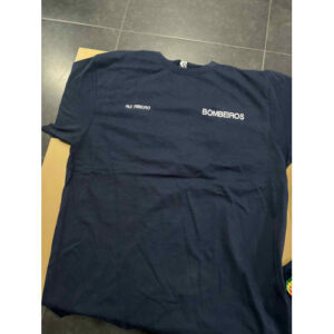 T-SHIRT BORDADA DOS BOMBEIROS DECIR 2025 COM NOME