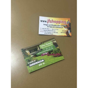 CARTÕES DE VISITA SÓ COM IMAGEM À FRENTE - DESDE 15€