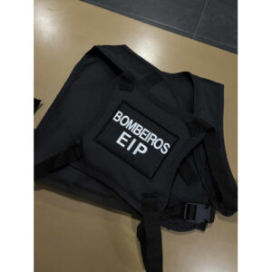 COLETE PORTA-RÁDIOS COM NOME E EIP BORDADO NAS COSTAS