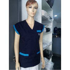 TÚNICA SEM MANGA DE 2 CORES VÁRIAS CORES