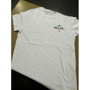 T-SHIRT ESTAMPADA COM LOGÓTIPO/ IMAGEM FRENTE E COSTAS