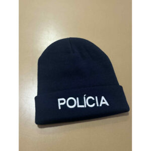 GORRO BORDADO COM POLÍCIA