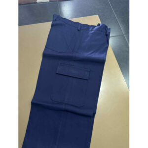CALÇA AZUL DE TRABALHO COM BOLSOS