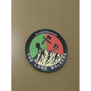 EMBLEMA REDONDO PERSONALIZADO À TUA MANEIRA C/VELCRO - 8CM