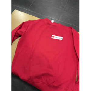 SWEAT ESTAMPADA DA CRUZ VERMELHA