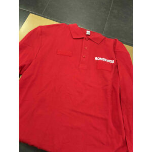 POLO DE MANGA CUMPRIDA DOS BOMBEIROS ESTAMPADO COM VELCROS - NOVO MODELO