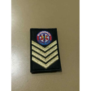 DIVISA VELCRO BORDADA COM BOLACHA DE FORMADOR