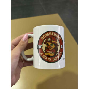 CANECA BOMBEIROS A MAIS BONITA COM BONECO DA PATA C/NOME