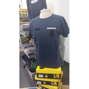 T-SHIRT DOS BOMBEIROS ESTAMPADA C/ BOLACHA ENFERMEIRO A CORES