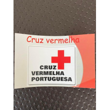 AUTOCOLANTE DA CRUZ VERMELHA