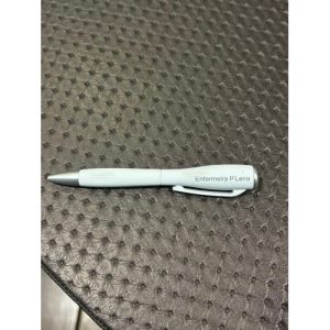 CANETA LANTERNA PERSONALIZADA COM ENFERMEIRA/O E NOME