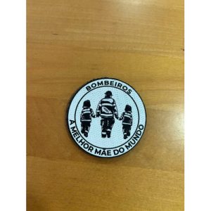 BOLACHA BOMBEIROS MELHOR MÃE DO MUNDO - A BRANCO