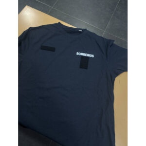 T-SHIRT DOS BOMBEIROS ESTAMPADA C/ BOLACHA DE GRANDE ÂNGULO A CORES