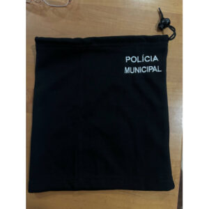 GOLA BORDADA COM POLÍCIA MUNICIPAL
