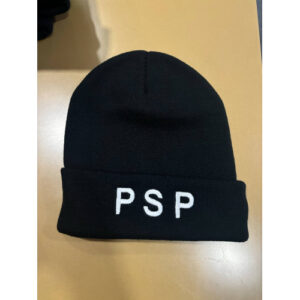 GORRO BORDADO COM PSP E NOME DE LADO