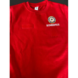 SWEAT DOS BOMBEIROS BORDADA COM BOLACHA DA EIP À FRENTE