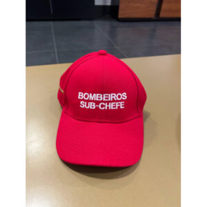 BONÉ BOMBEIROS SUB-CHEFE COM DIVISA