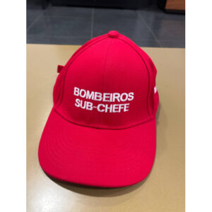 BONÉ BOMBEIROS SUB-CHEFE COM NOME