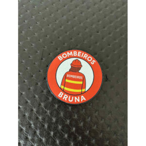 BOLACHA BOMBEIROS COM 1 BOMBEIRA E NOME
