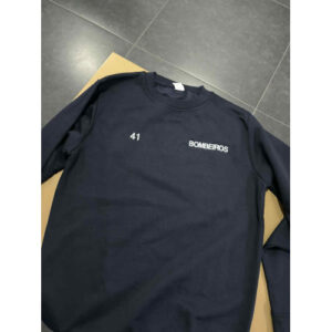 SWEAT DOS BOMBEIROS BORDADA COM NÚMERO À FRENTE