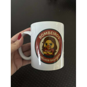 CANECA BOMBEIROS A MAIS REZINGONA - BONECO DA PATA