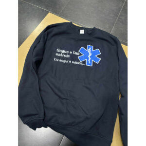 SWEAT ESTAMPADA SEGUE A TUA ESTRELA COM NOME