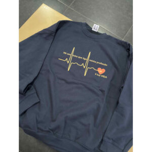 SWEAT ESTAMPADA LINHA DA VIDA_MODELO 2