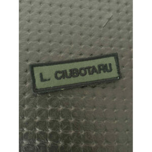 NOME BORDADO DE VELCRO C/MEDIDAS 8CM X 2CM - EXÉRCITO