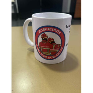 CANECA BOMBEIROS A MELHOR SUB-CHEFE COM FRASE E NOME