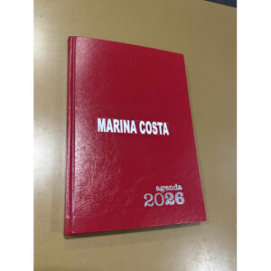 AGENDA 2026 TAMANHO A5 SÓ COM NOME