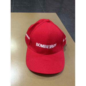 BONÉ BOMBEIROS COM CORPORAÇÃO E NOME DE LADO