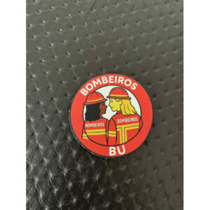 BOLACHA BOMBEIROS COM 2 BOMBEIRAS E NOME