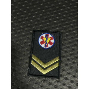 DIVISA VELCRO BORDADA COM BOLACHA DA TAS (SEM TAS ESCRITO )