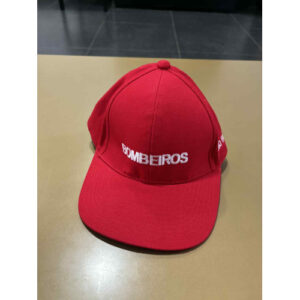 BONÉ BOMBEIROS COM NOME E NÚMERO ATRÁS NA FIVELA