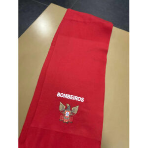 CACHECOL POLAR COM BOMBEIROS E EMBLEMA DOS BOMBEIROS