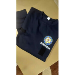 SWEAT DOS BOMBEIROS ESTAMPADA COM EMBLEMA DA EIP FRENTE E COSTAS