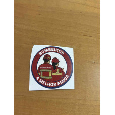 AUTOCOLANTE BOMBEIROS A MELHOR AMIGA
