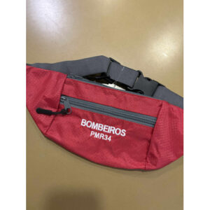 BOLSA DE CINTURA DOS BOMBEIROS COM SIGLA E NÚMERO