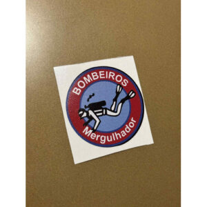 AUTOCOLANTE BOMBEIROS MERGULHADOR