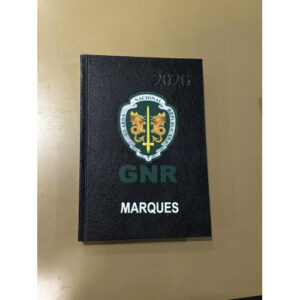 AGENDA 2026 TAMANHO A5 COM EMBLEMA DA GNR E NOME