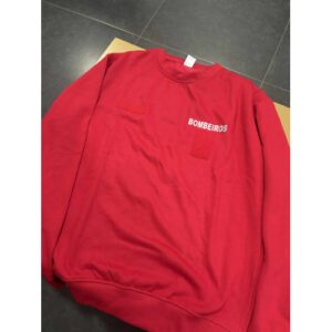 SWEAT DOS BOMBEIROS ESTAMPADA COM LETRAS REFLETORAS