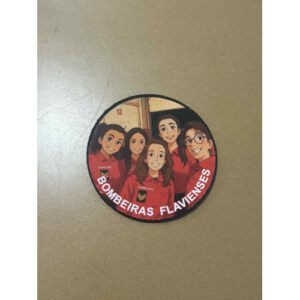 BOLACHA BOMBEIROS COM 5 MULHERES E CORPORAÇÃO