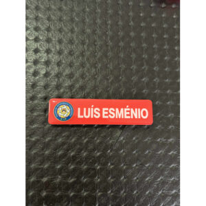 PLACA VITRIFICADA C/NOME E EMBLEMA DA EIP