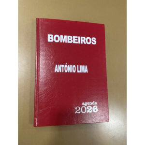 AGENDA 2026 TAMANHO A5 COM BOMBEIROS E NOME
