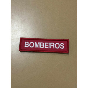 NOME BORDADO DE VELCRO C/ MEDIDAS 9CM X 2.5CM