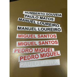 NOME AUTOCOLANTE PARA CAPACETE